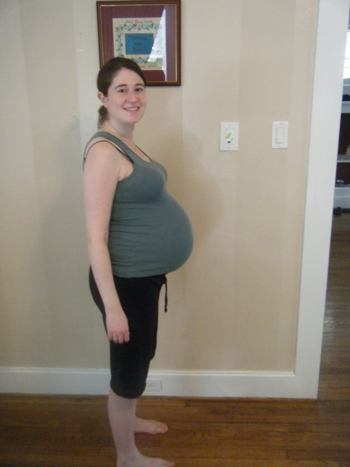 41 weeks. Feeling like a beached whale.