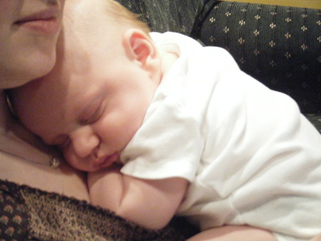 sleepy baby