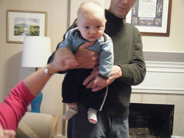Matt's parents came for the big weekend