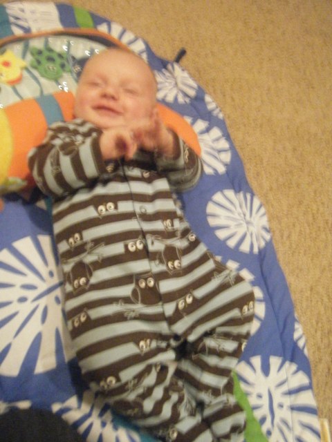 Jailbird outfit from Matt's parents!