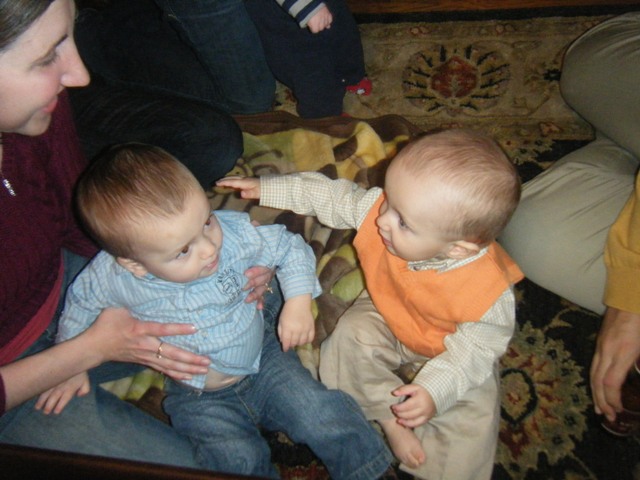 With Gabriel and Grant