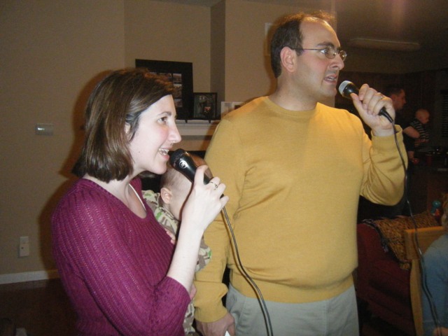 Beatle's Rockband at Angie, TJ, and Gabriel's