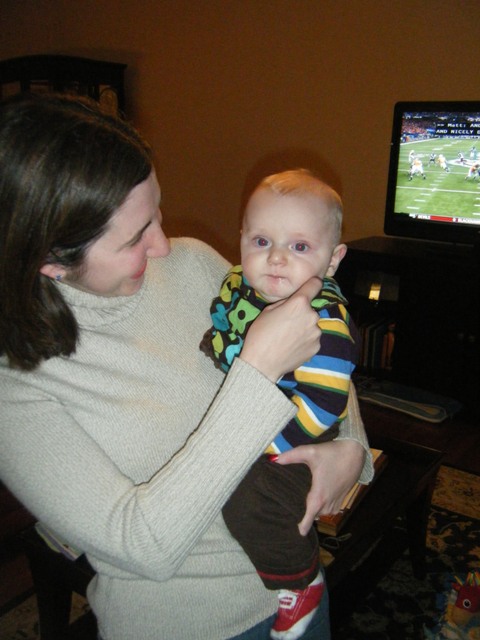 New Years at Angie, TJ, and Gabriel's
