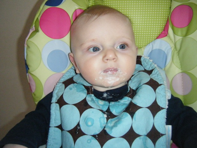 Eating Rice Cereal