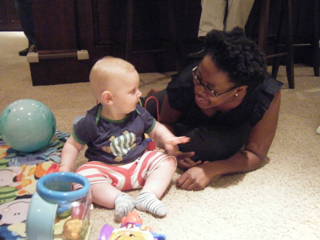 N'Goundo and Miguel came over!