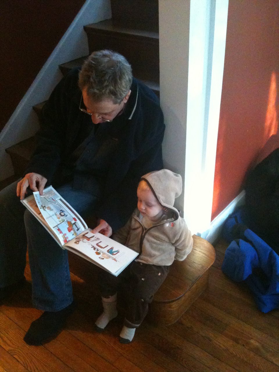 Reading Moonlight with Baba