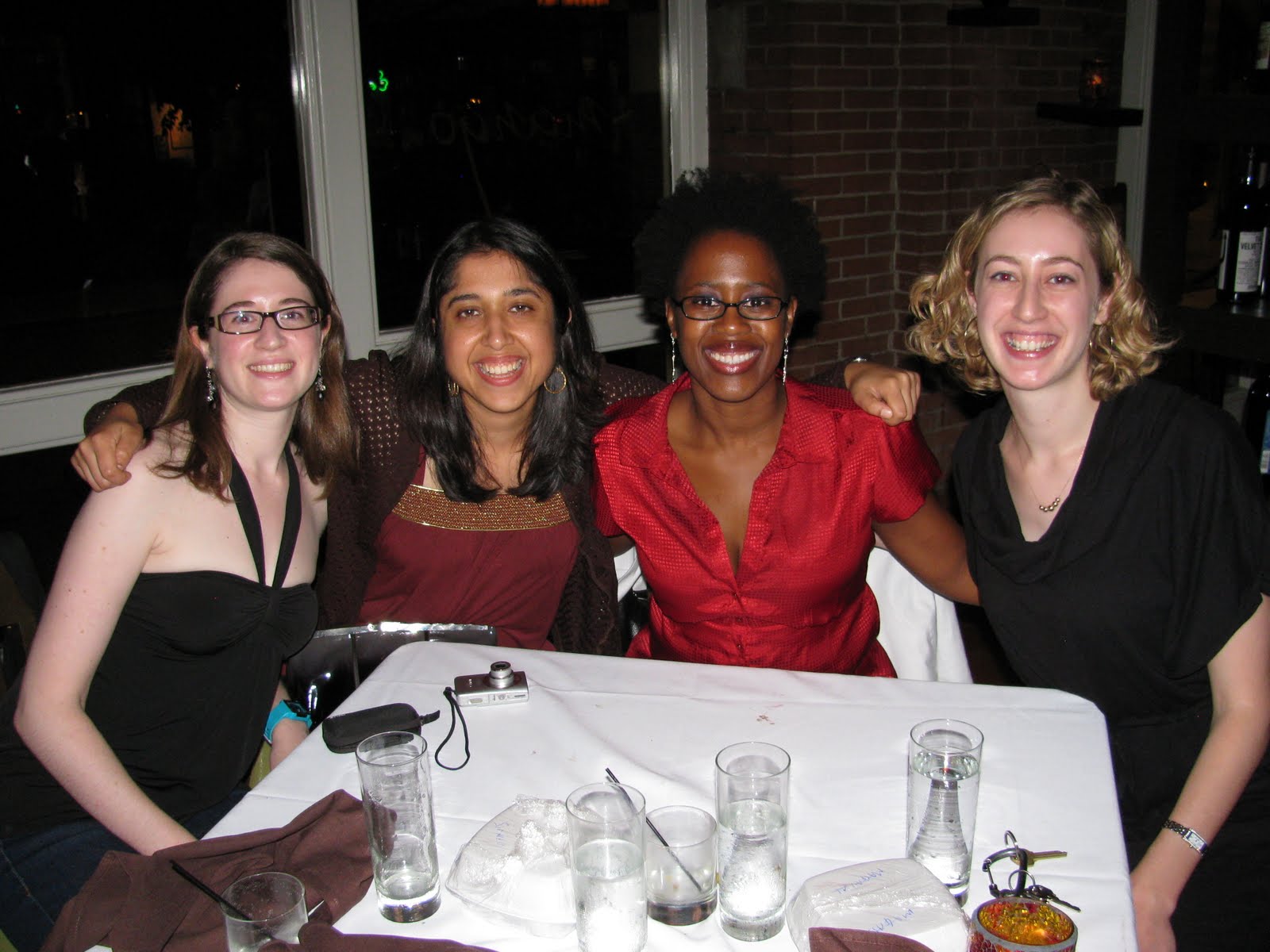 September night out at Mango followed by listening to Kim Massie to celebrate Simren and N'Goundo's Defenses