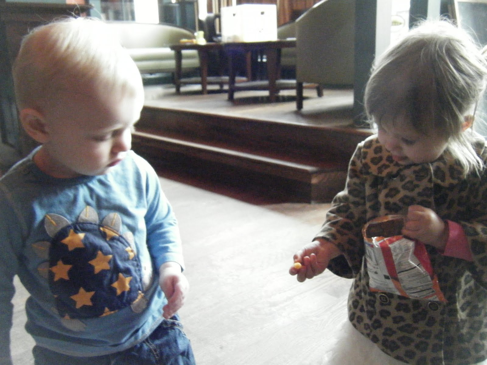 With Eliza at the Gramophone