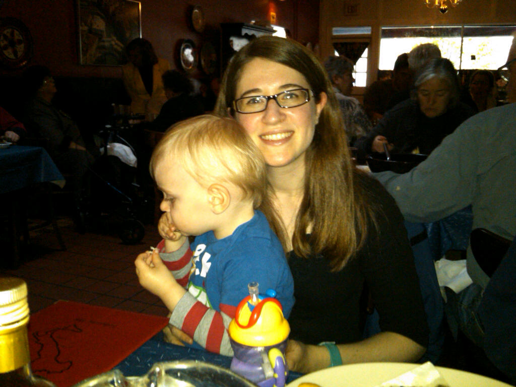 Took Andy to my favorite childhood restaurant Pines of Rome! He loves the pizza and cannolis just as much as I do!