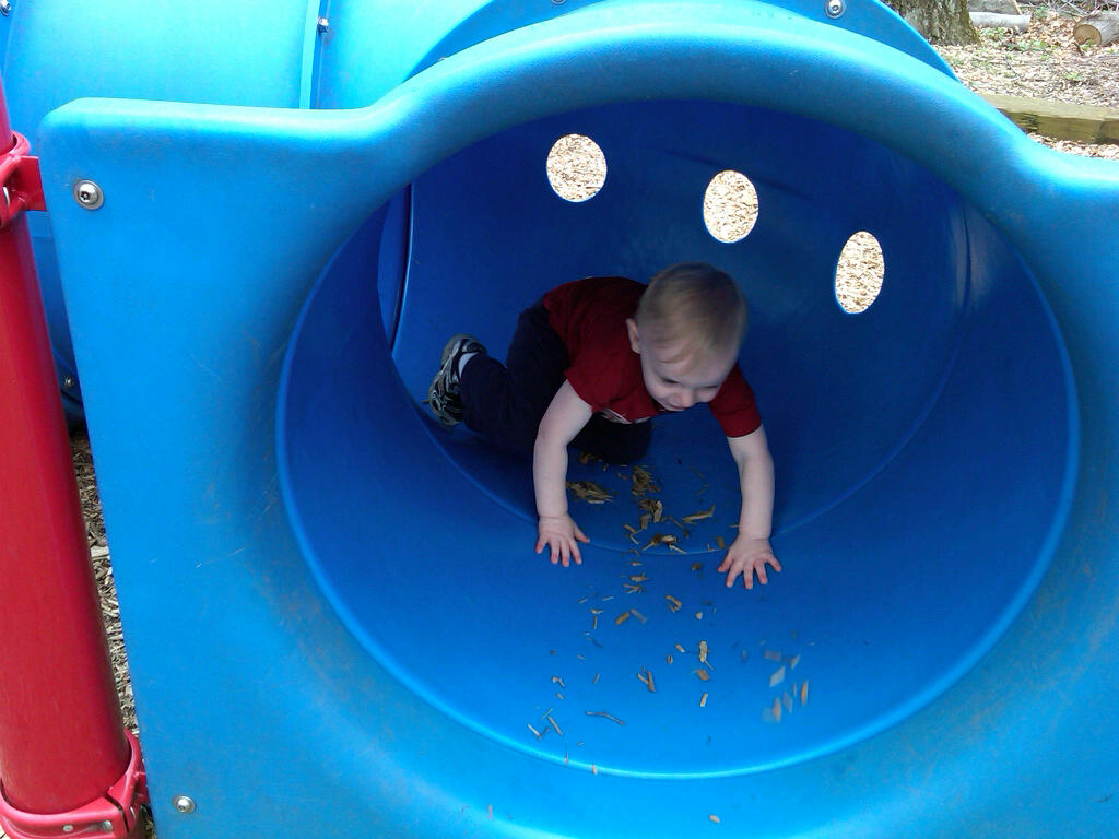 Playing at Cabin John