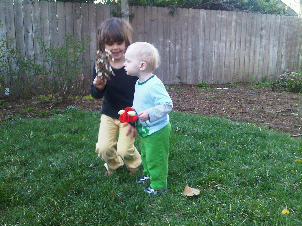 Andy and Zoe--Best Buddies!!!