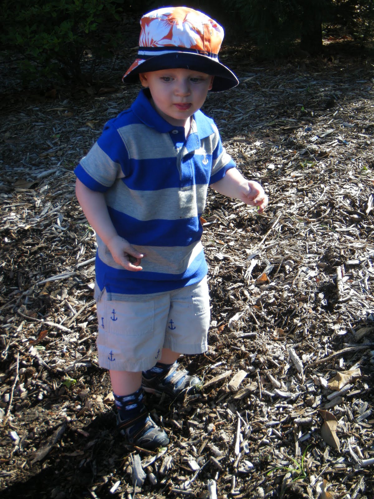 Botanical Gardens with Nana and Papa