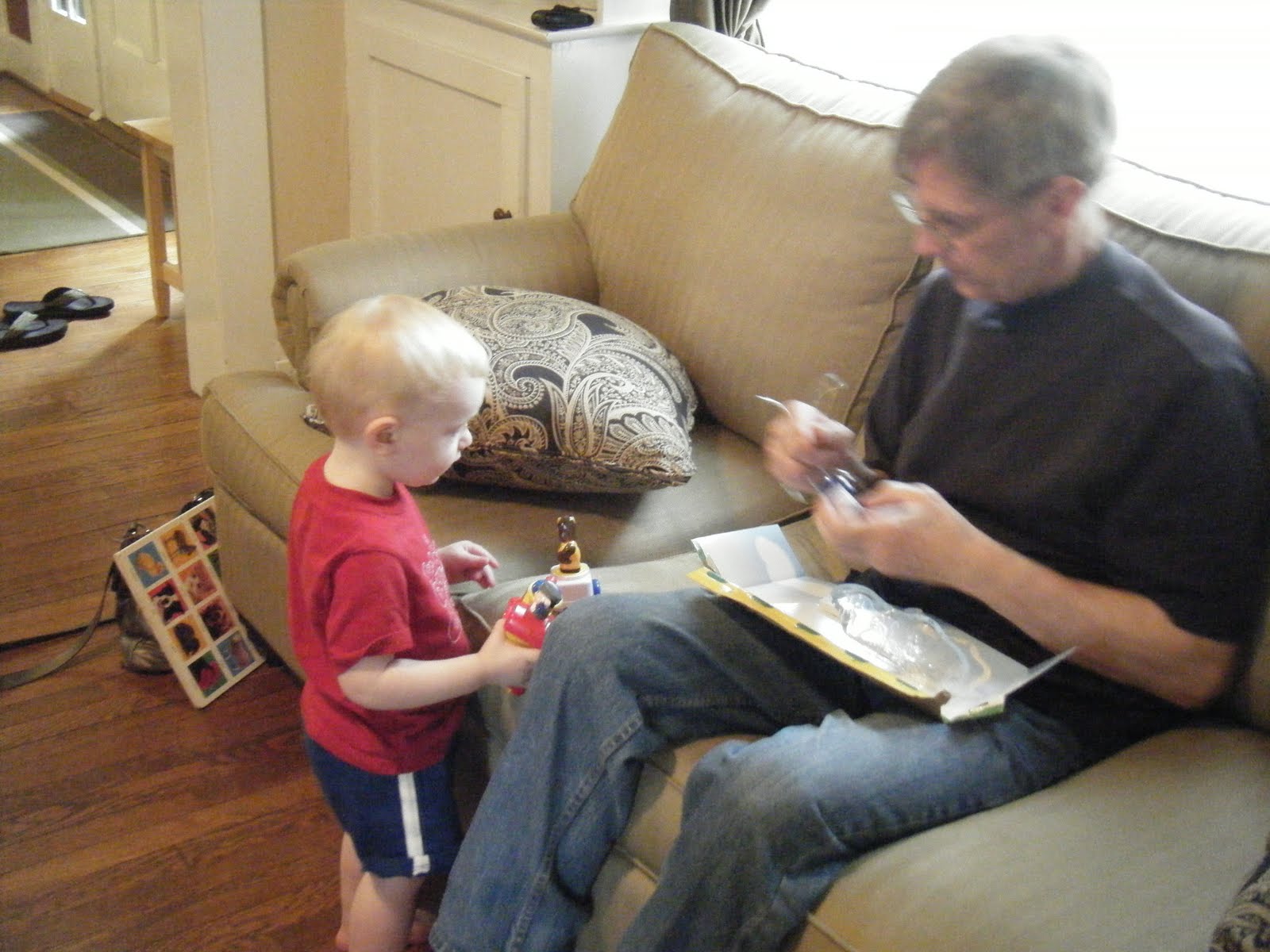 Andy and Papa