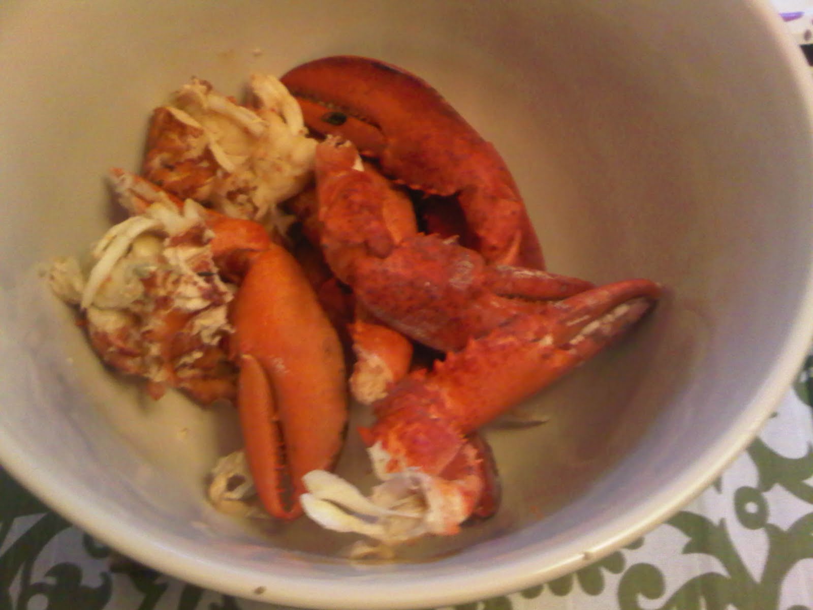 Jeffs Seafood Feast Course 1: Lobster