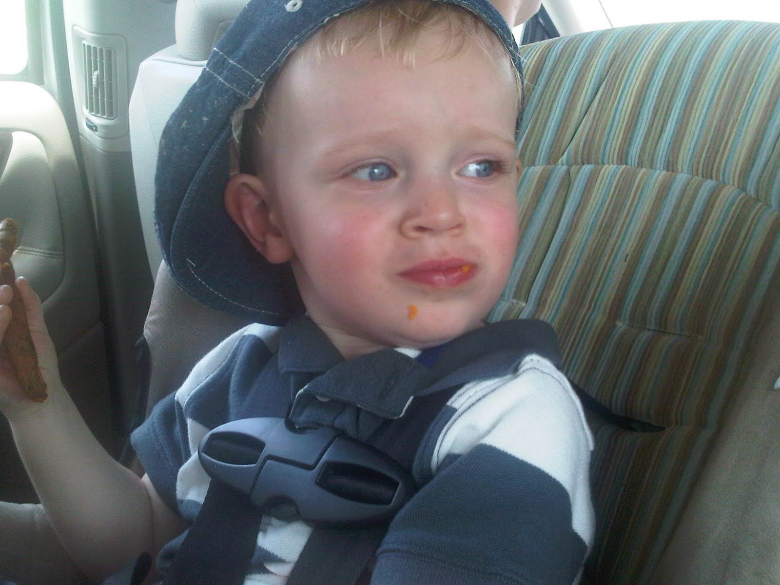Eating sweet potatoes