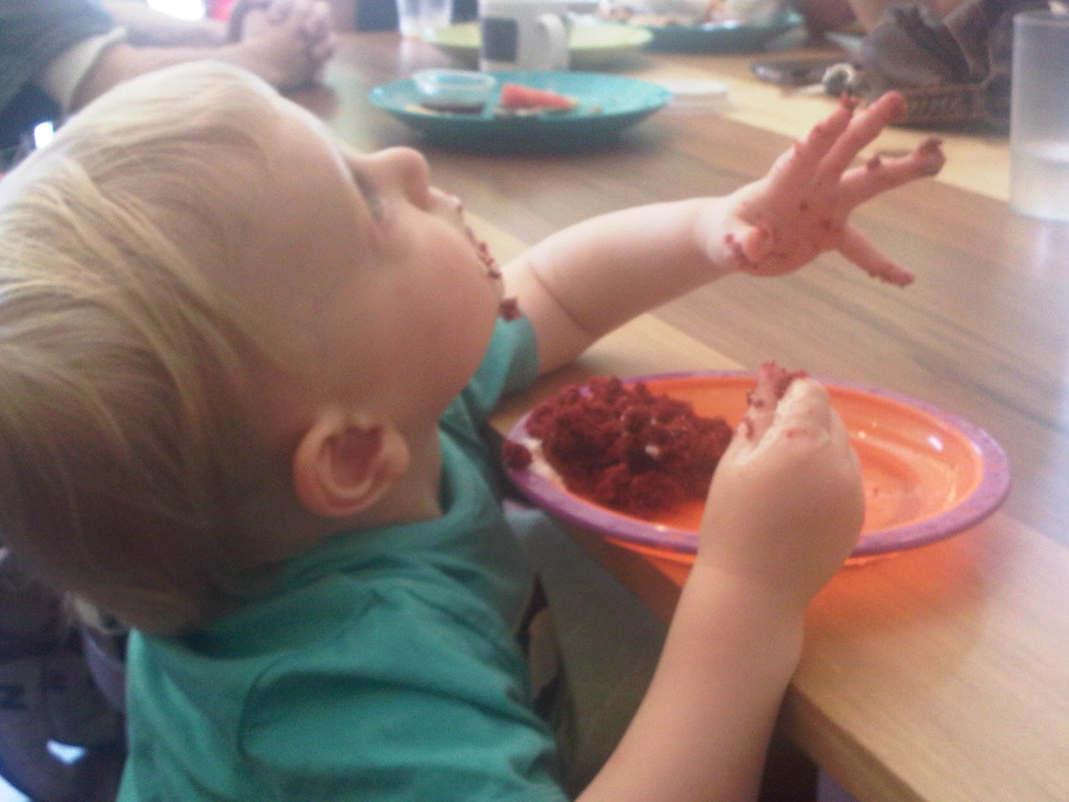 Cupcake+ceiling fan equals heaven