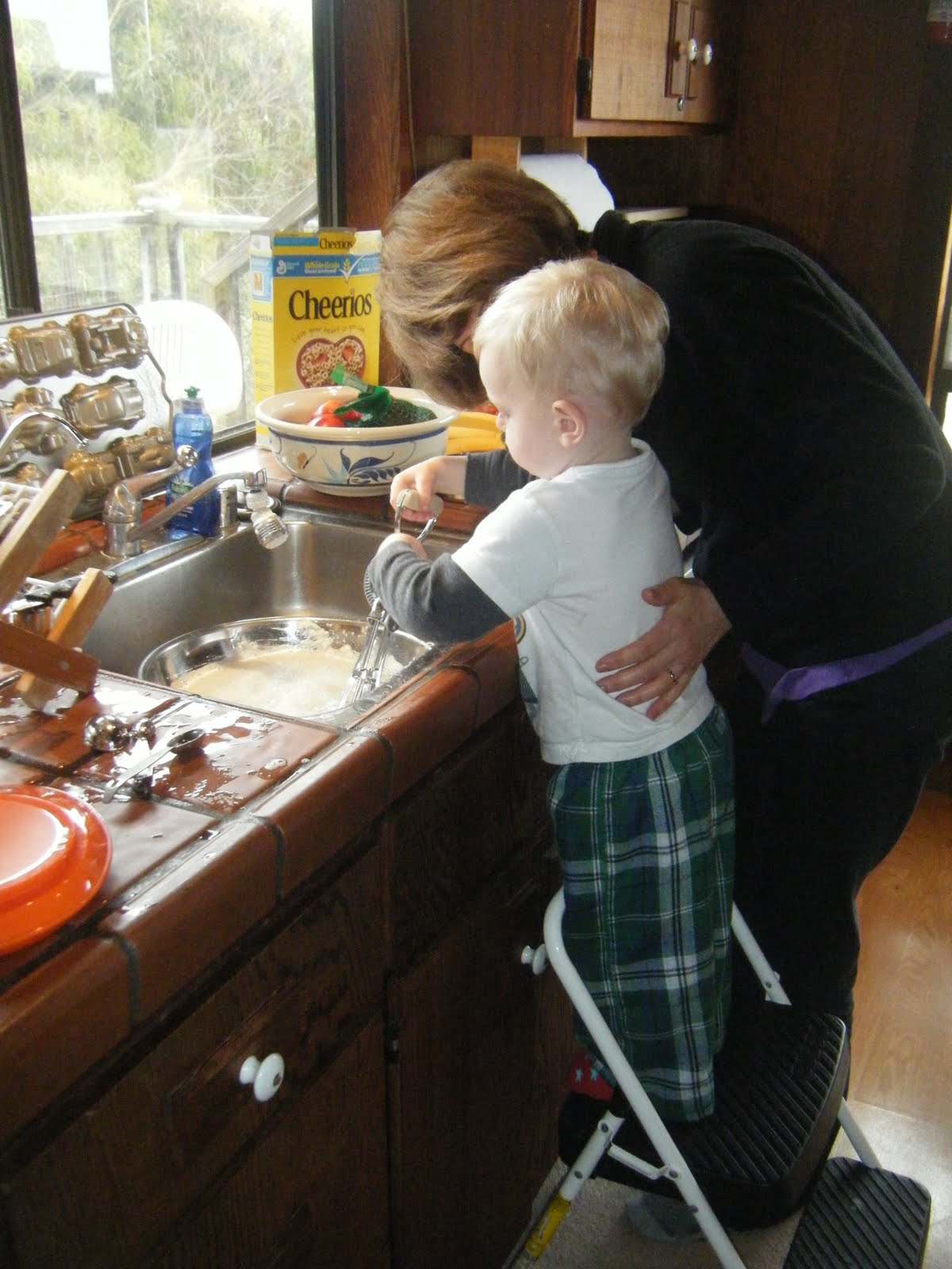 Cooking with MoMo at the Fishy House in CA