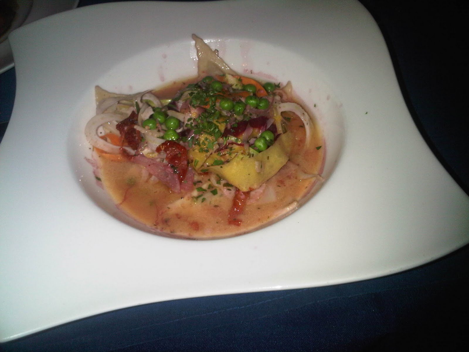 Lemon ricotta ravioli