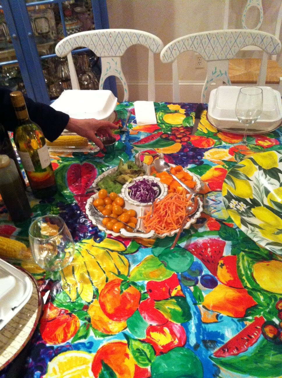 Lobster, crabcake, rack of lamb dinner the night before thanksgiving