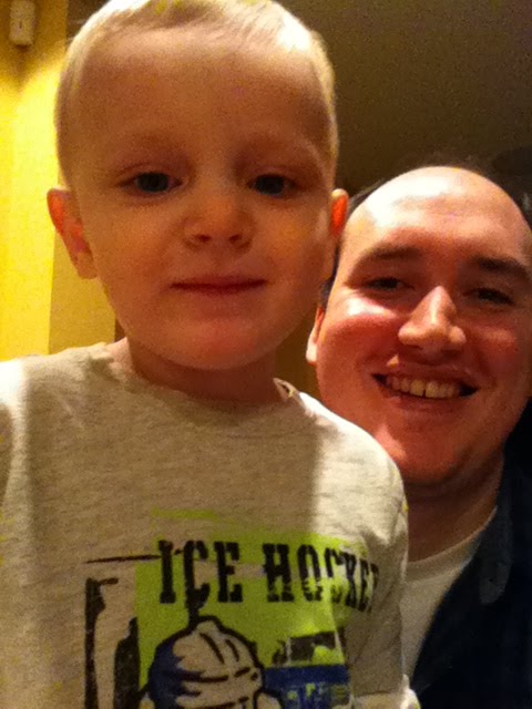 With Uncle Jeff