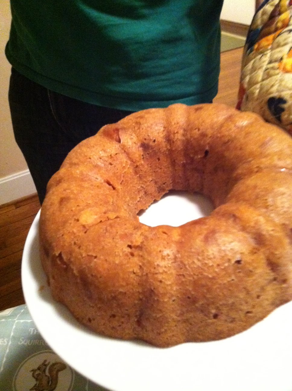The figgy pudding after 2 hours!