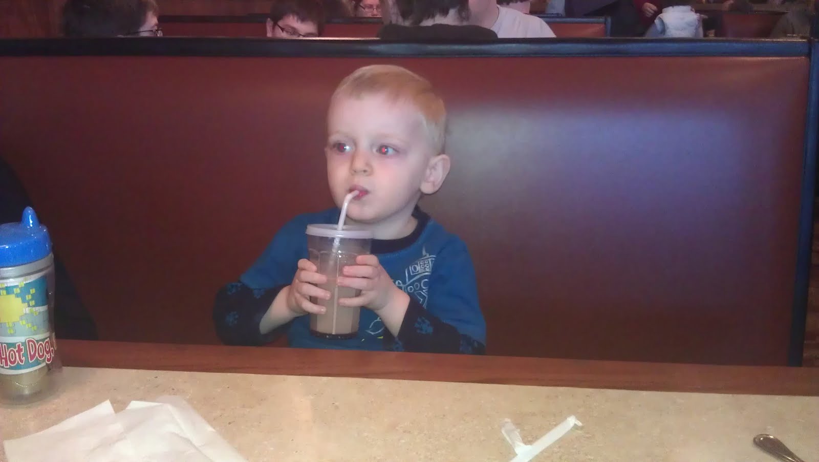 Chocolate milk at ohop