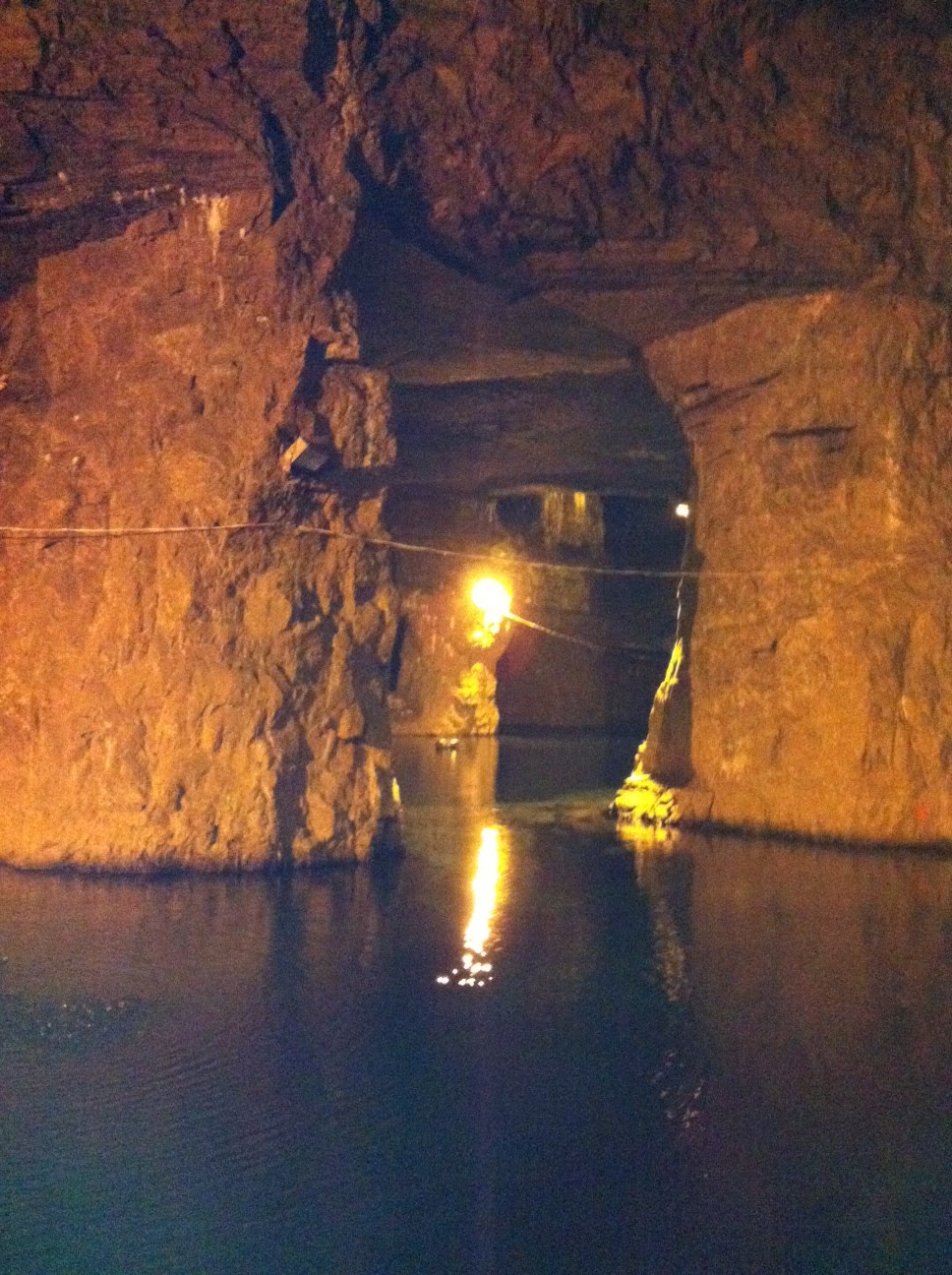 The whole gang went to Bonne Terre mines
