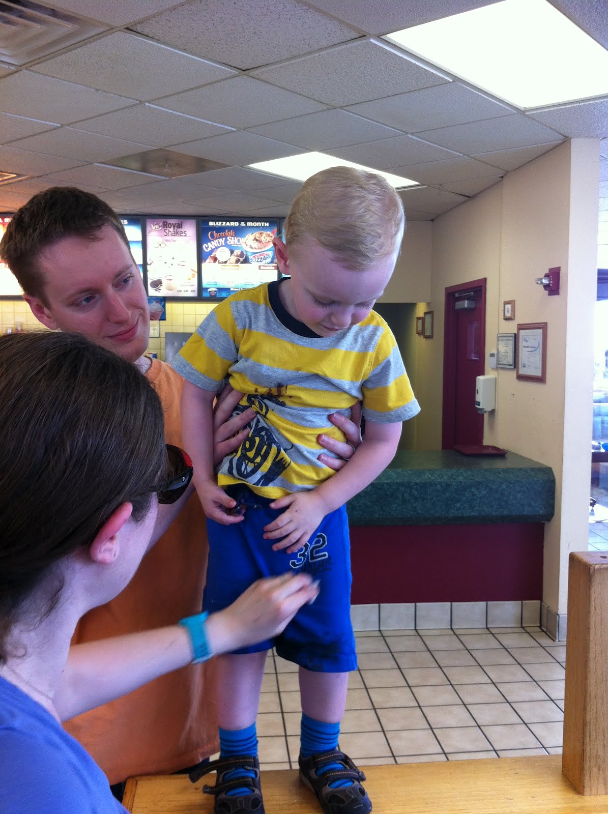 Dairy Queen after lunch