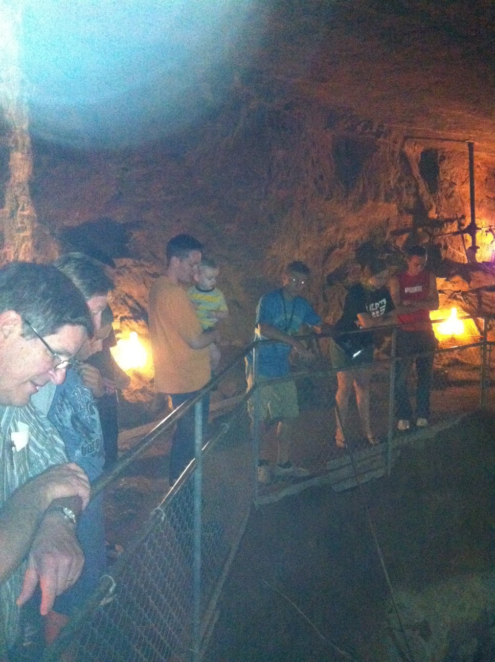Throwing a rock down a mine shaft