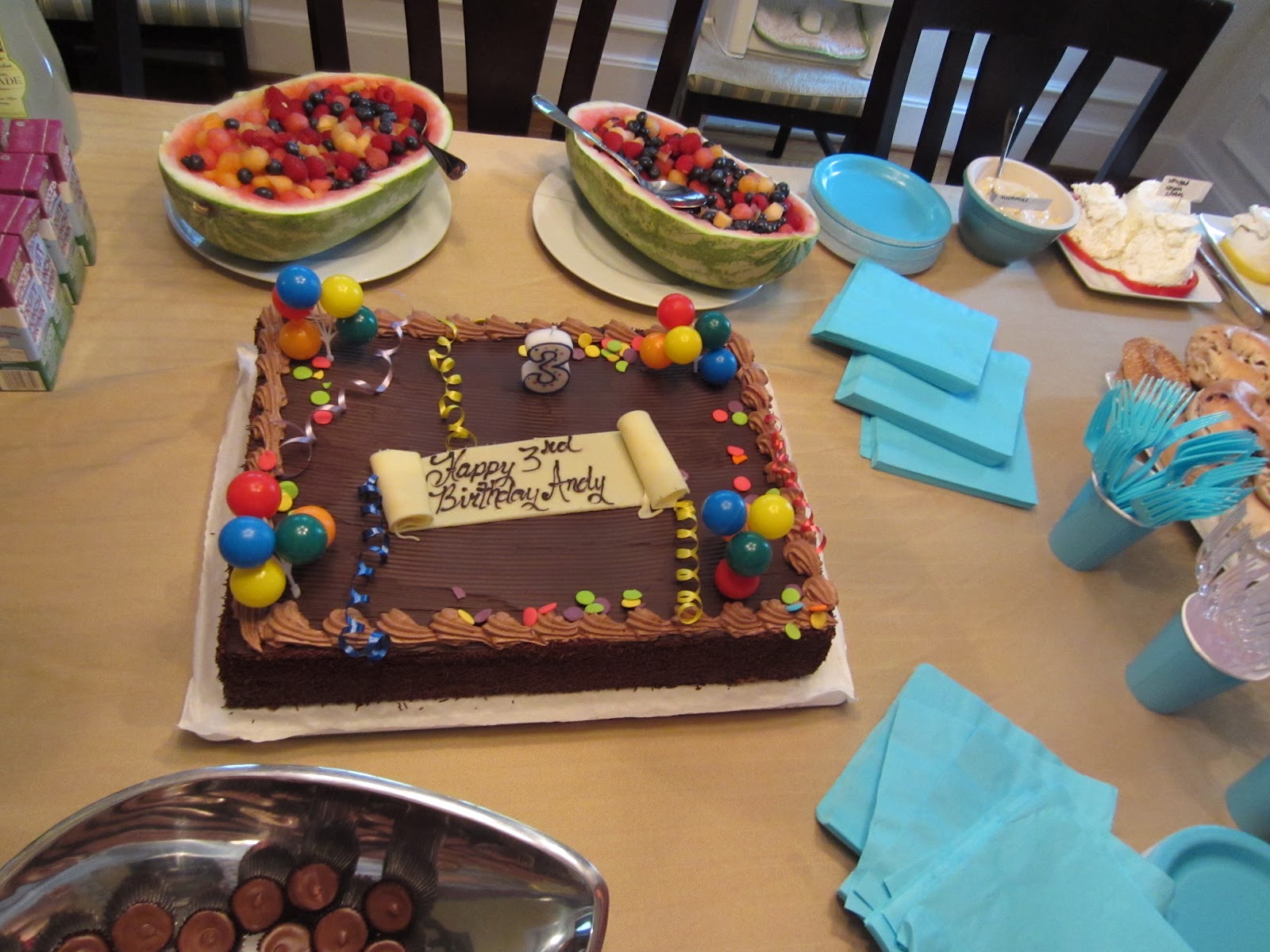 Andy's Third Birthday Party