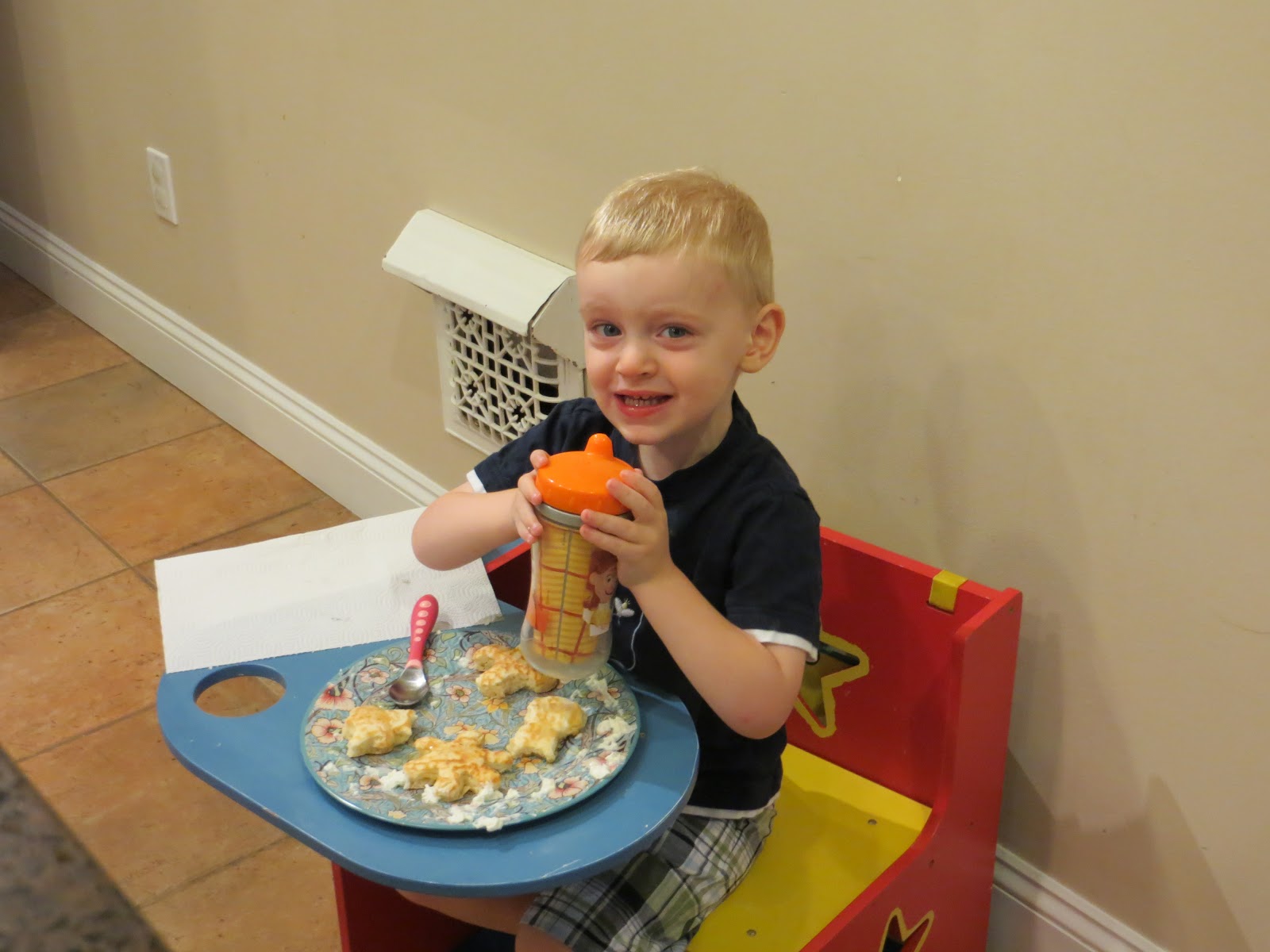 Happy Third Birthday Andy!!! Birthday Breakfast