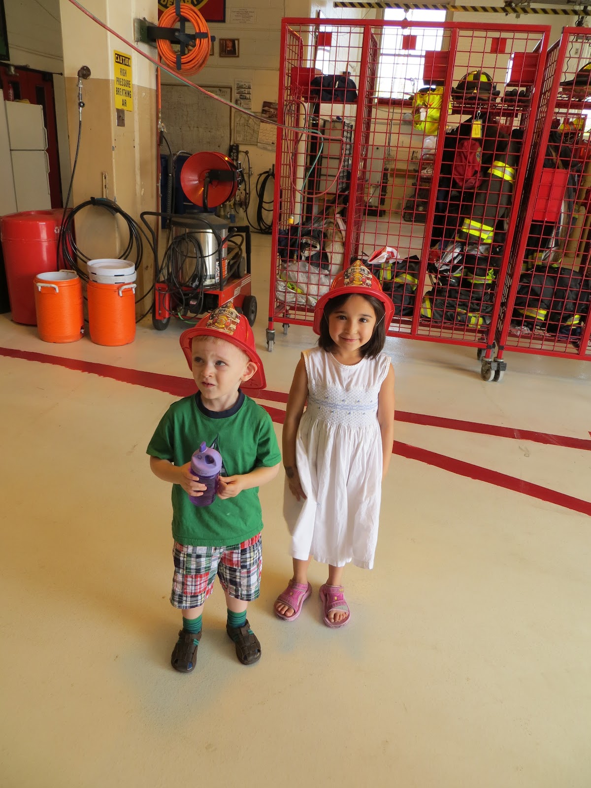 A trip to the fire station with Story