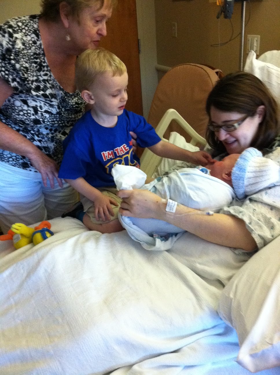 At the hospital