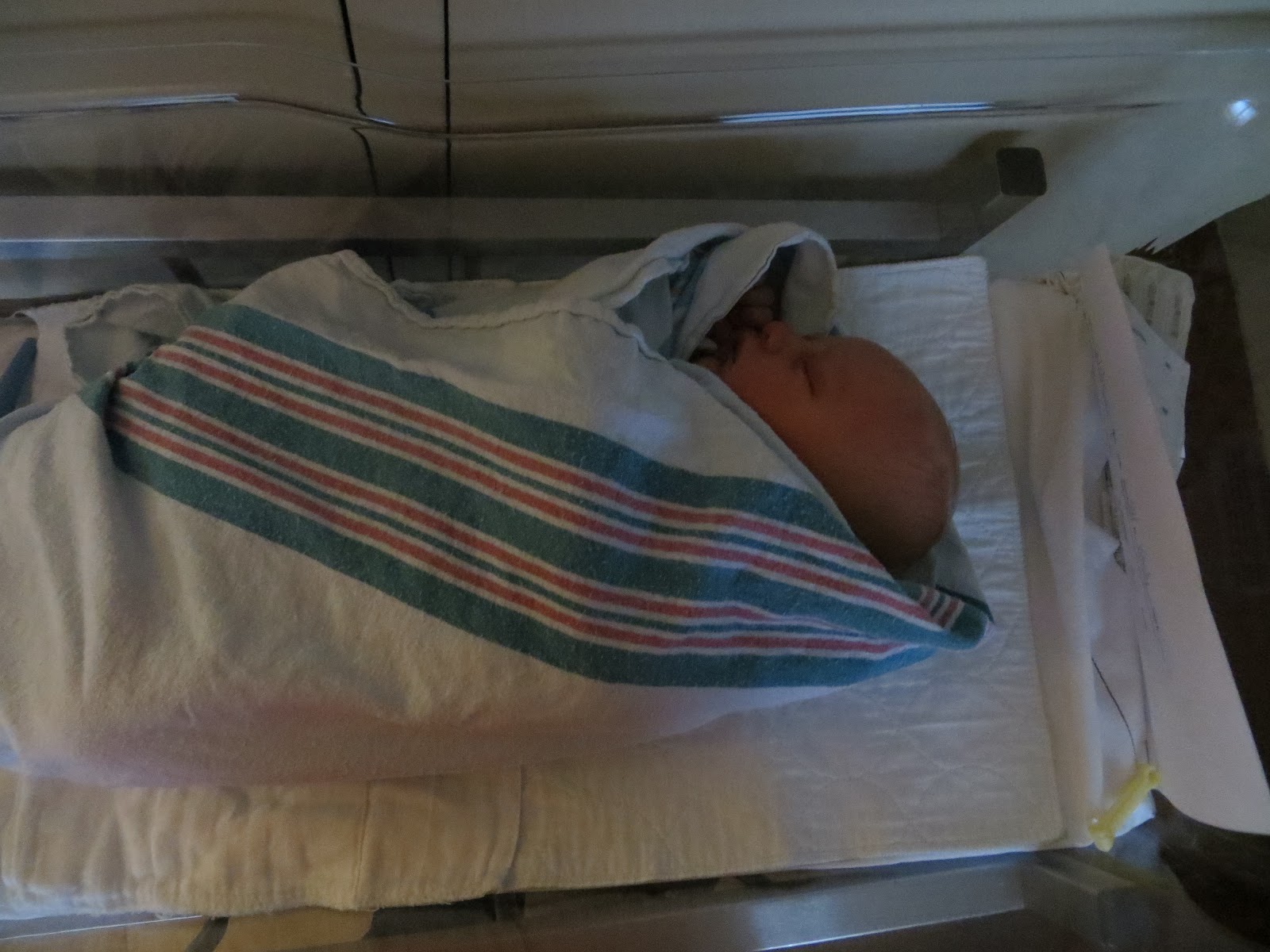 Charlie at the hospital