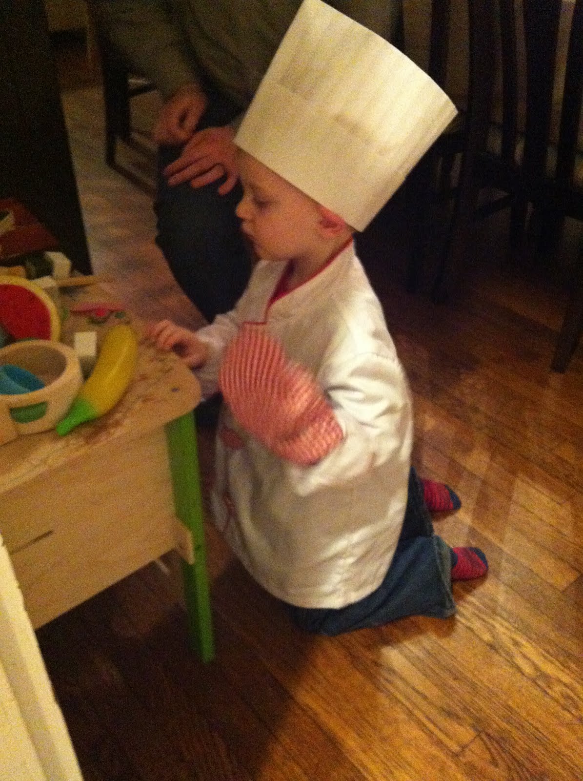 Chef Andy in his Kitchen