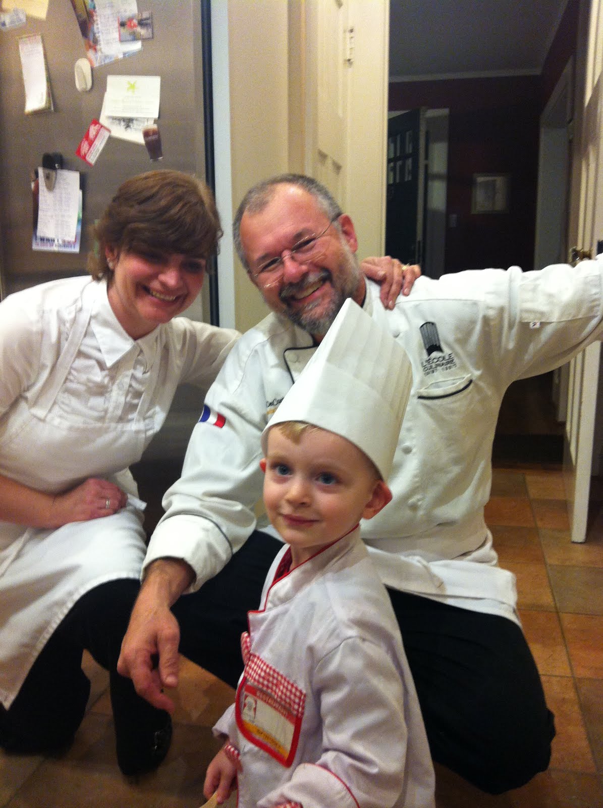 Chef Bernard and co