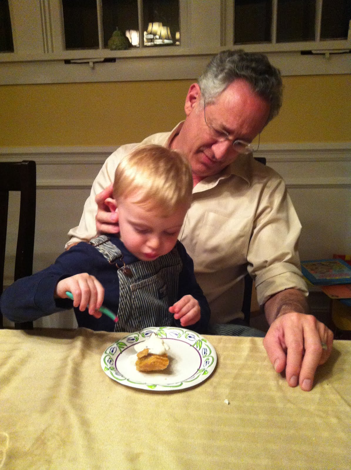 Dessert time. Pie with pie maker