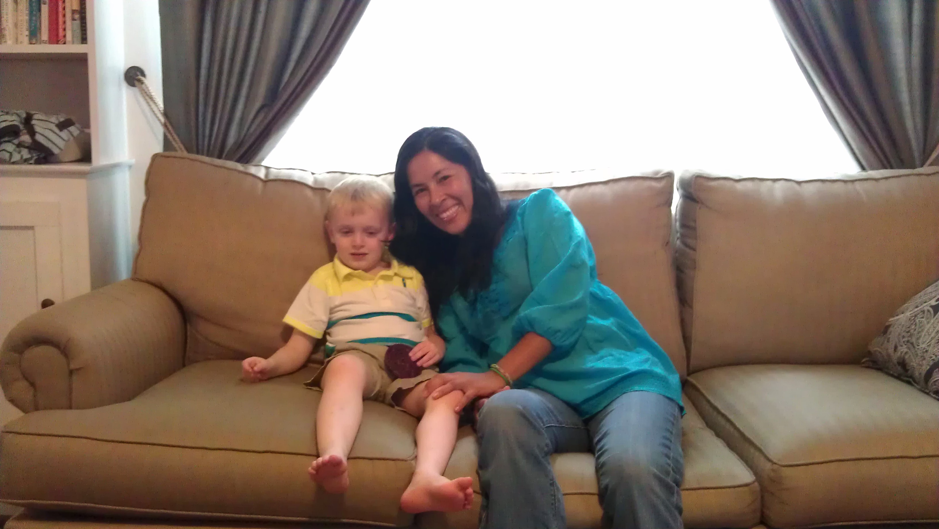 Chana came to visit