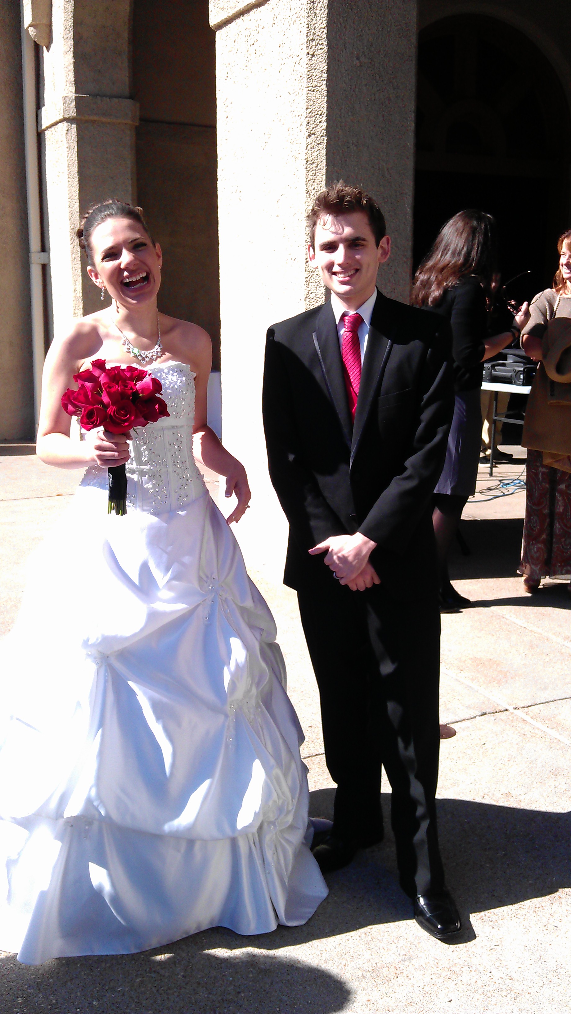 Bridget and Ryan got married