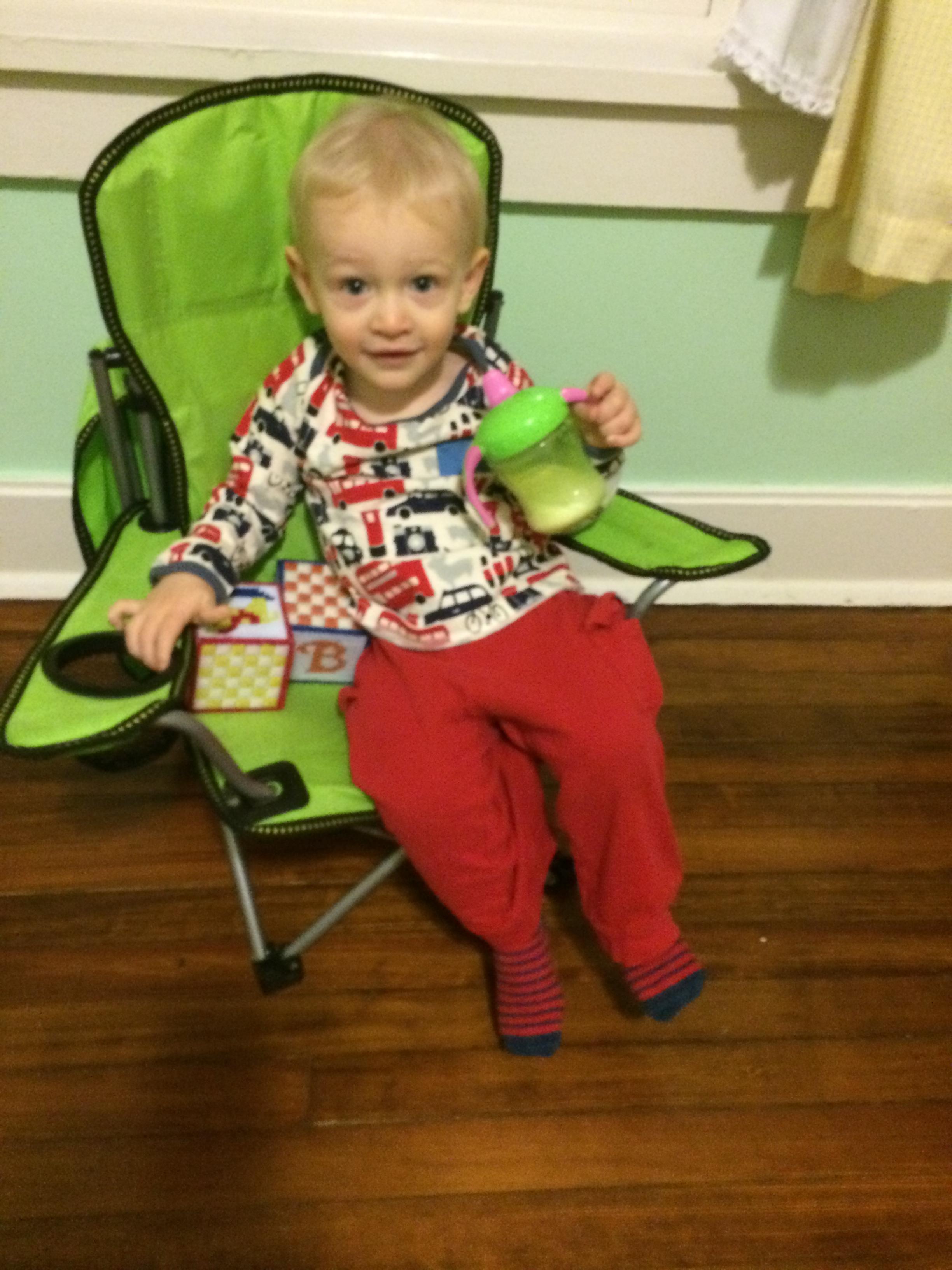 This big boy just peed in the potty