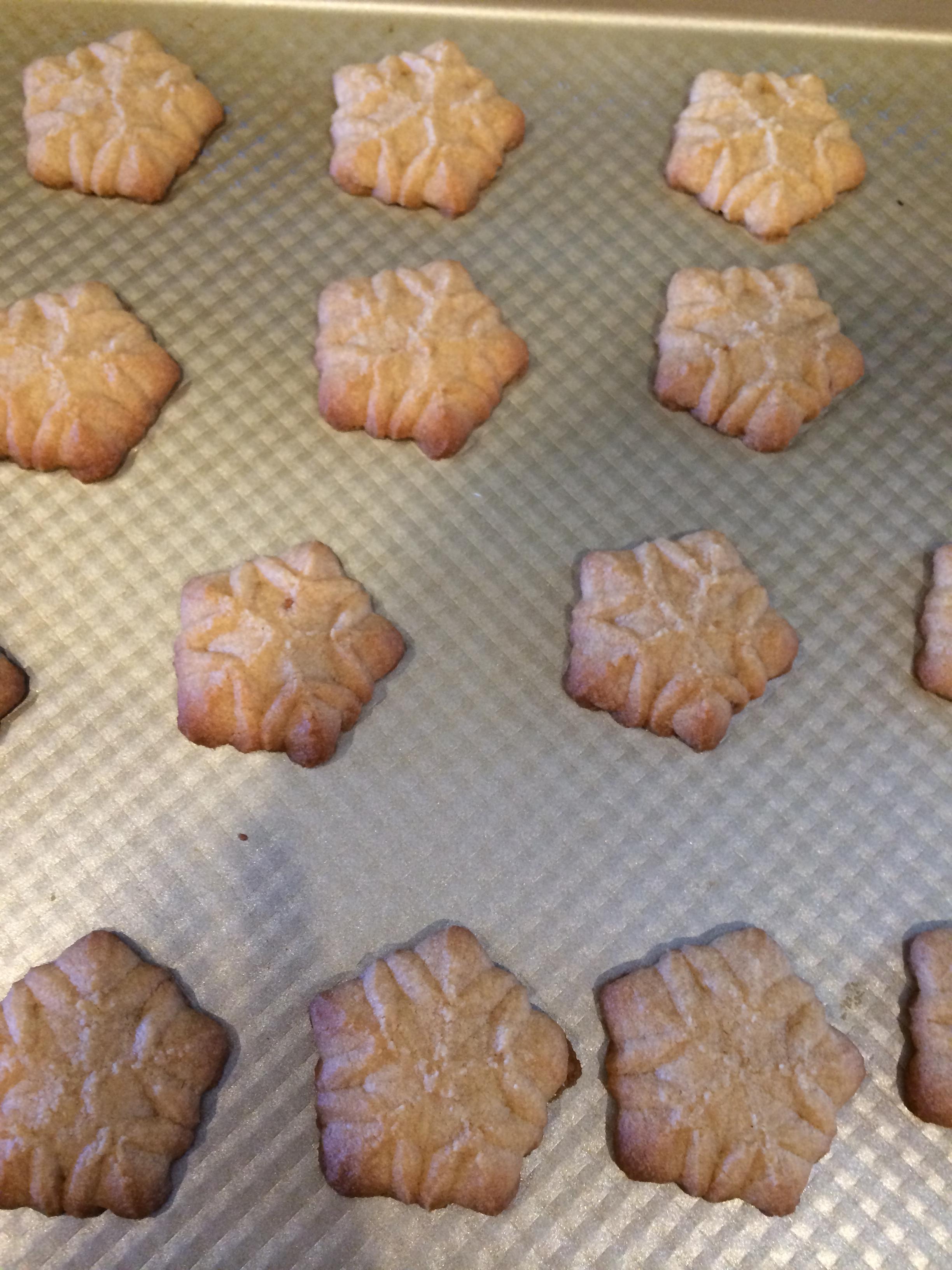 Snowflake cookies