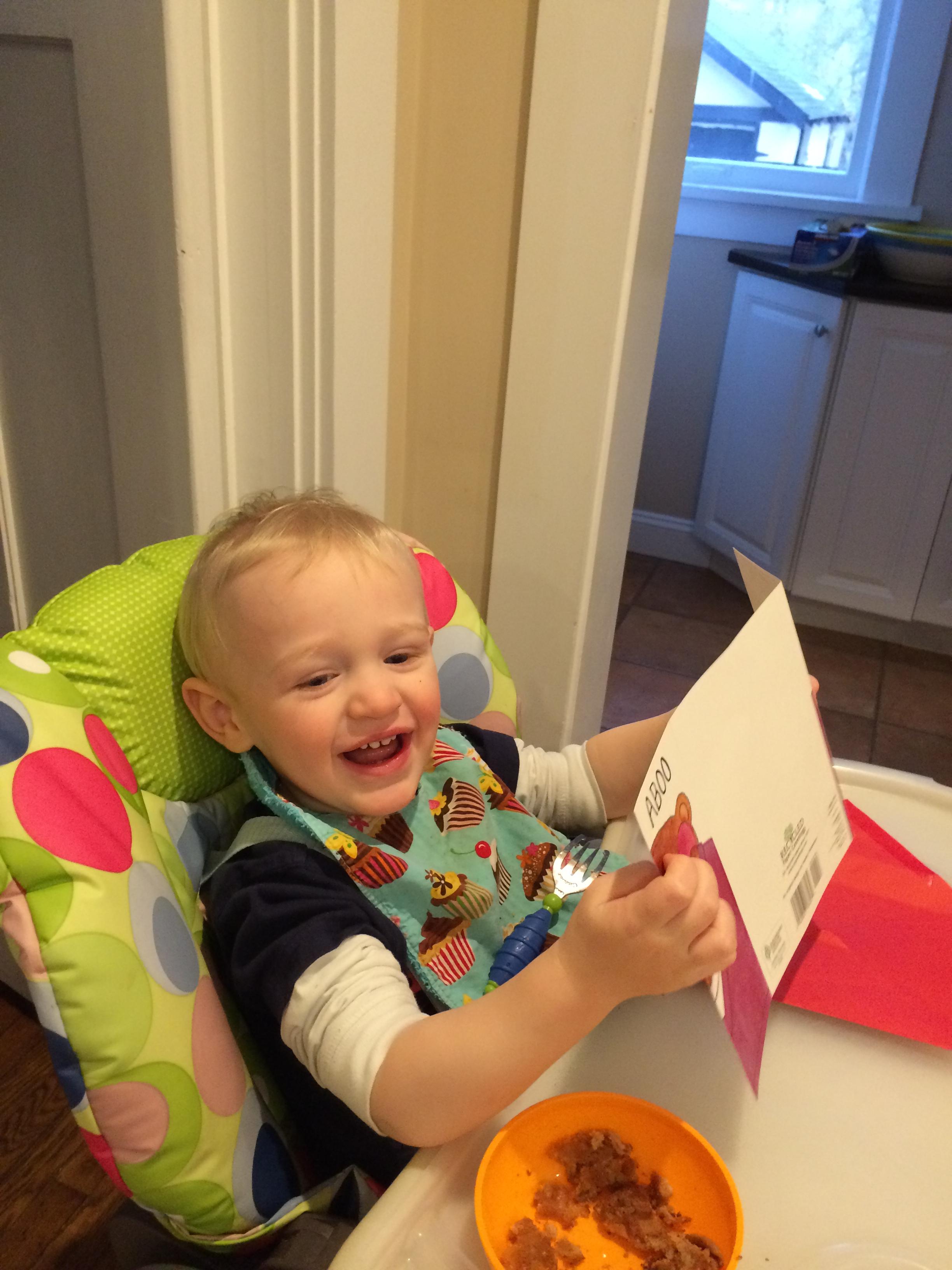 Vday cards from Momo and baba