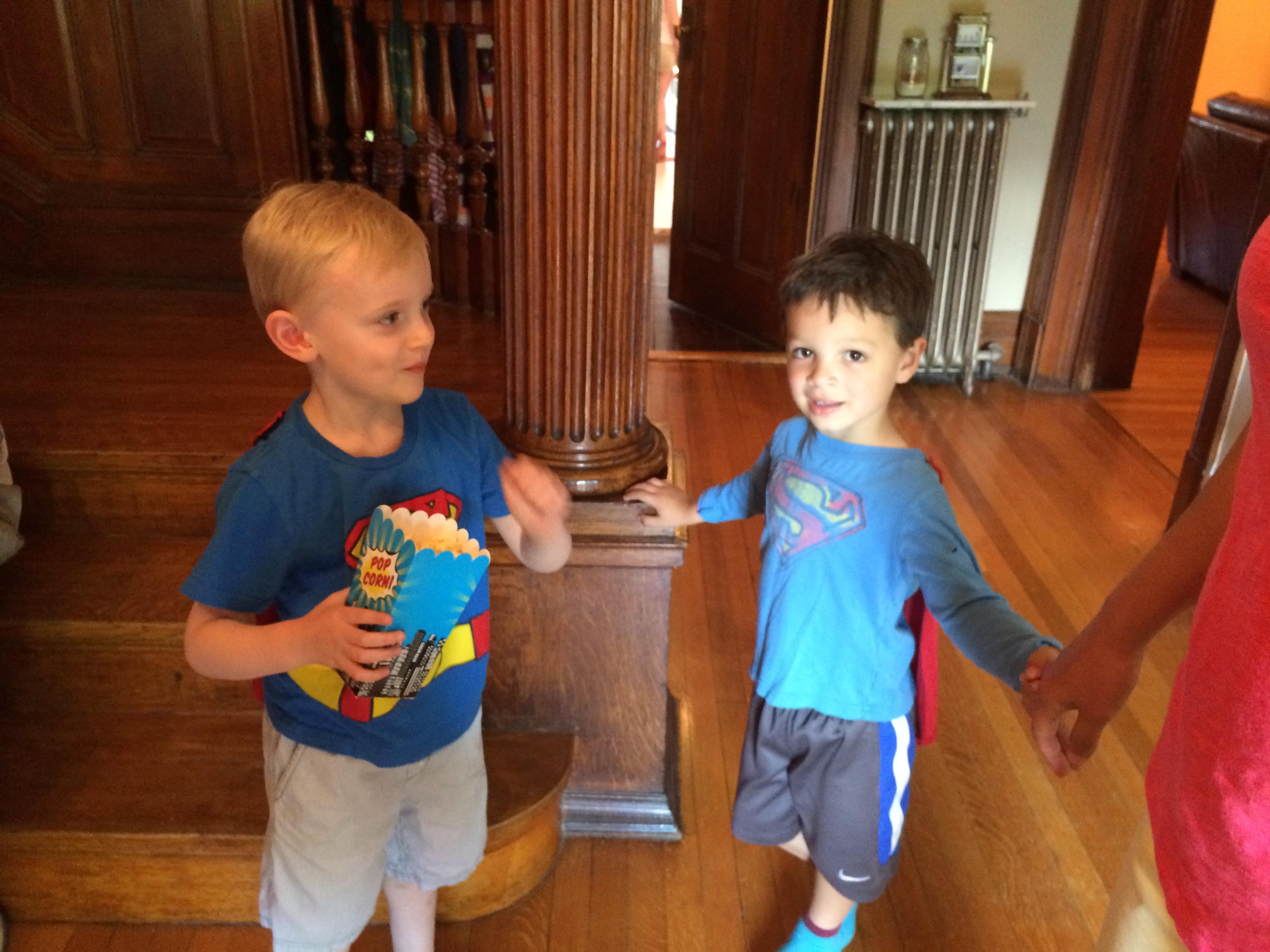 Andy and Caleb