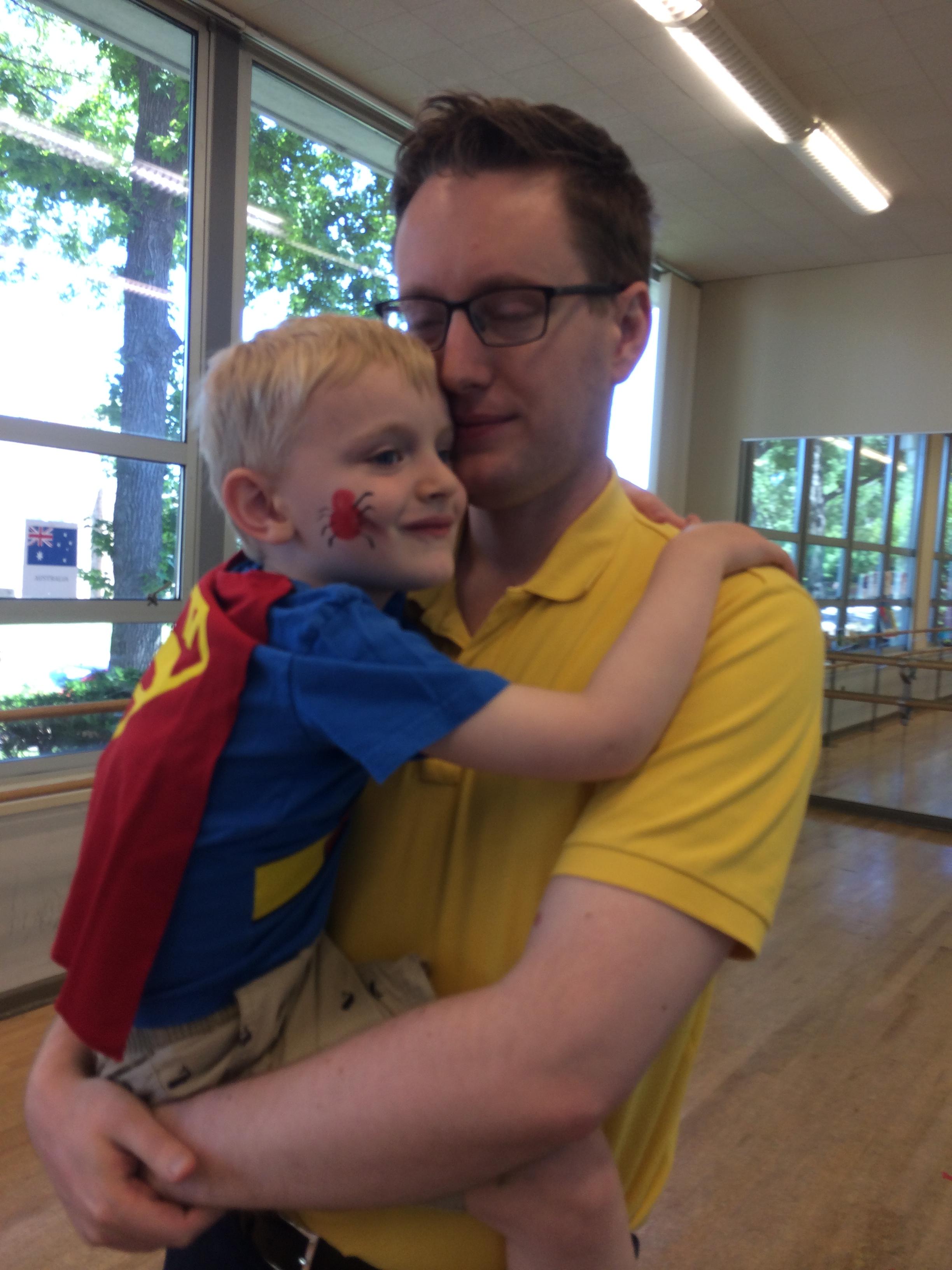 Andy and daddy