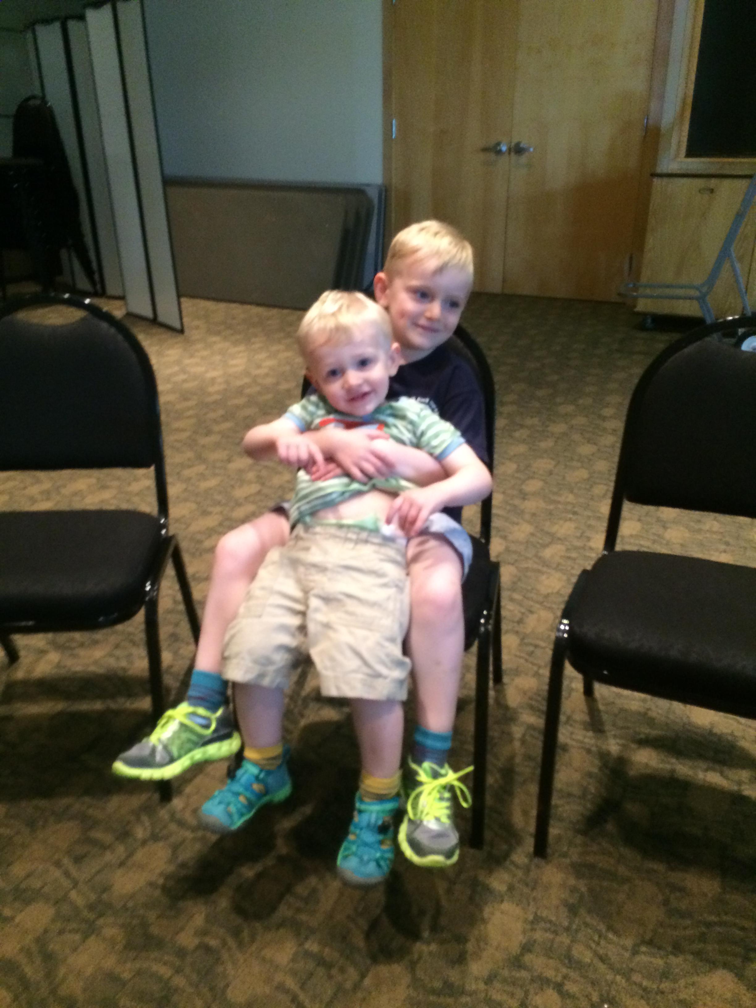 Andy and Charlie