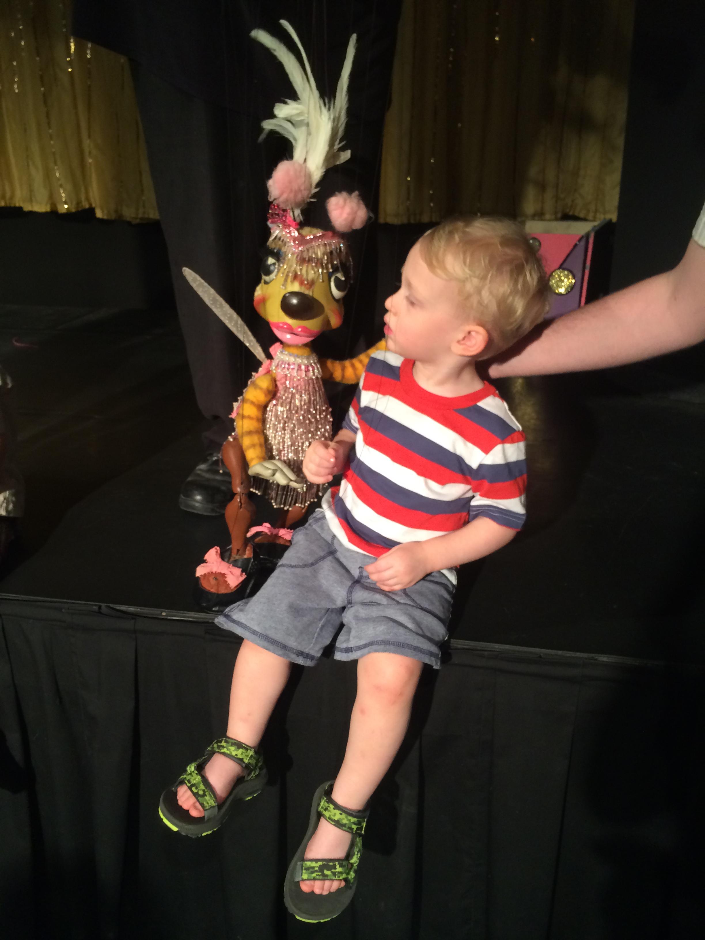 Bob Kramer marionettes