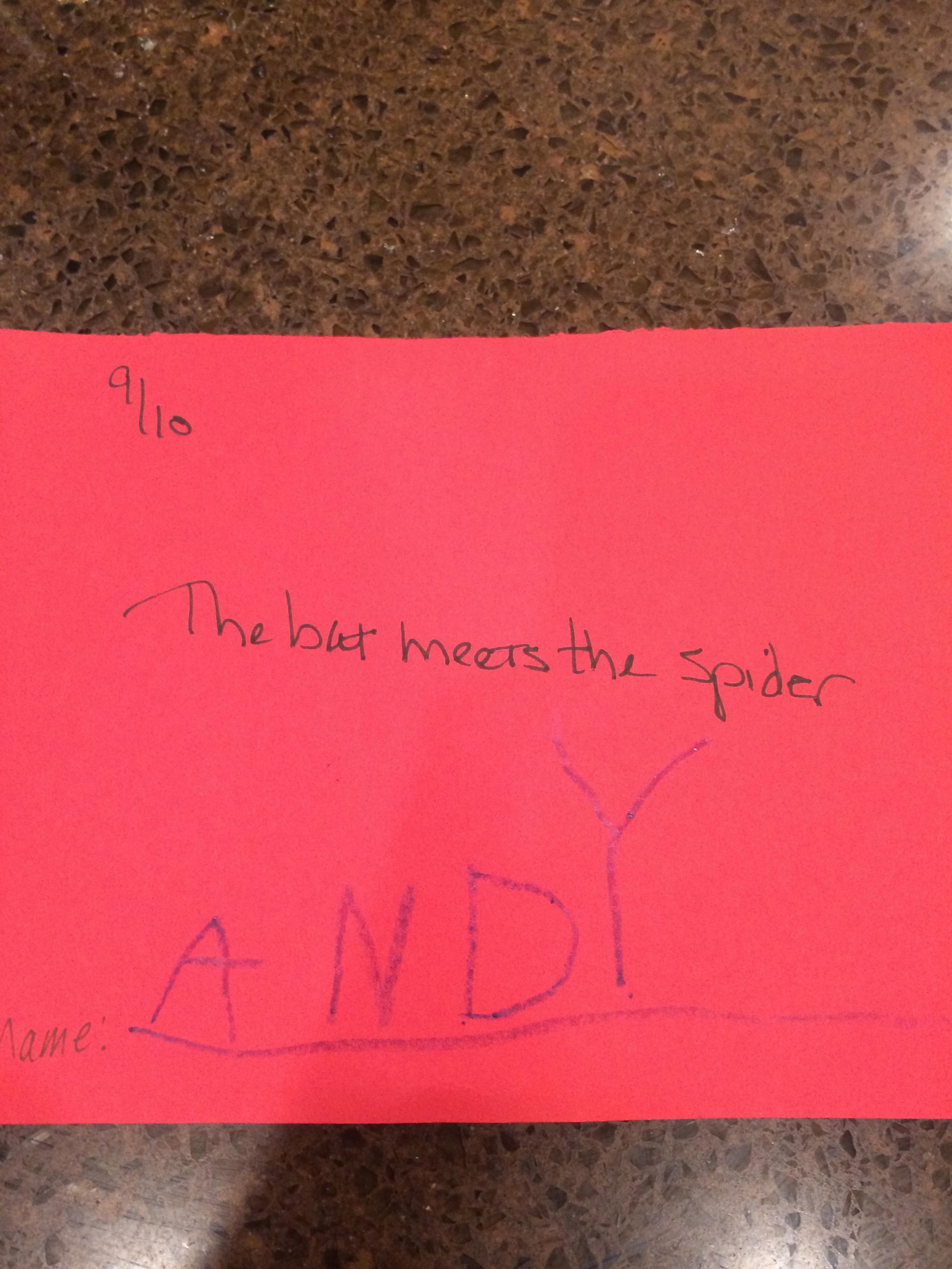 Andy's book