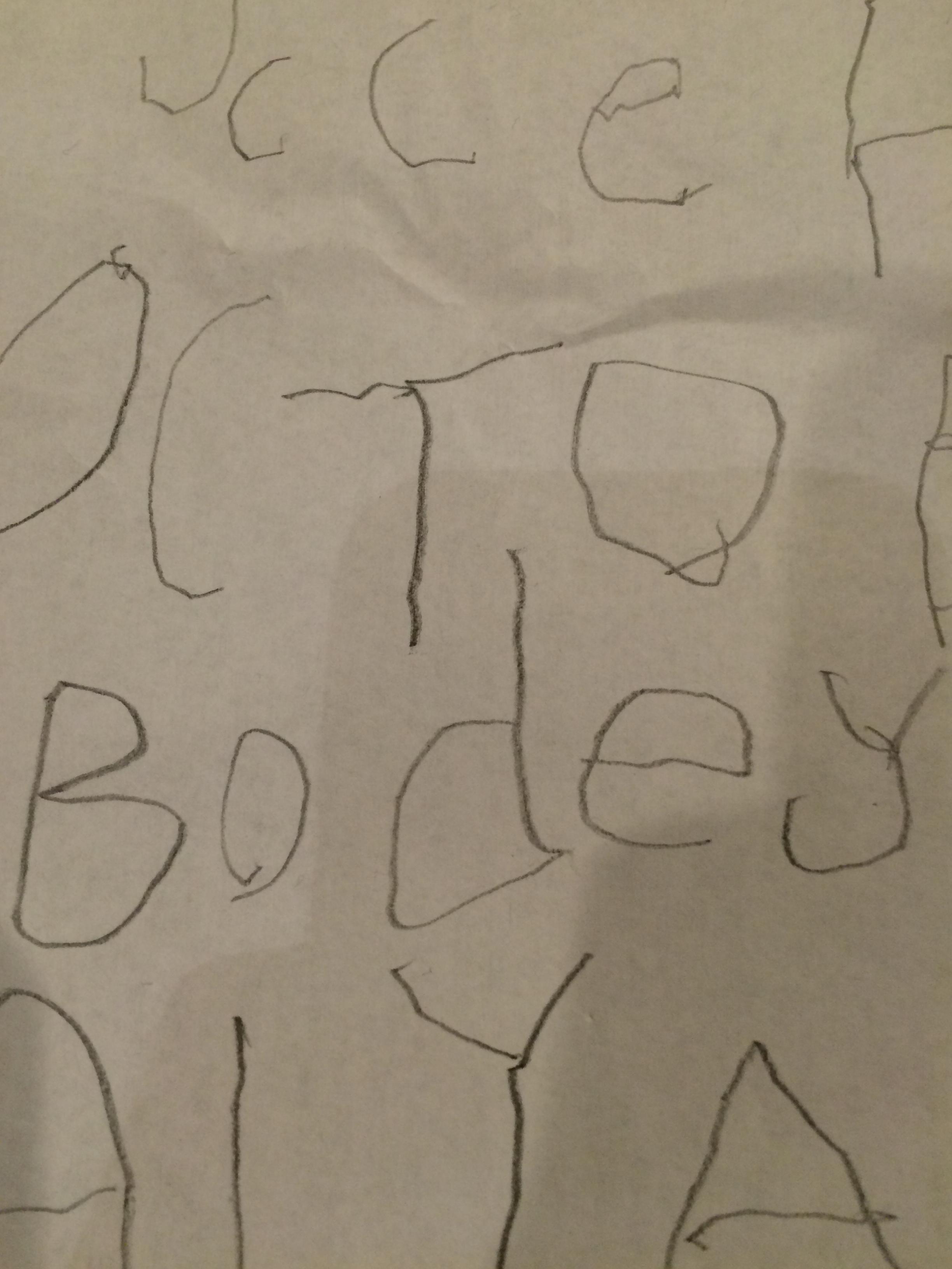 Andy's letters