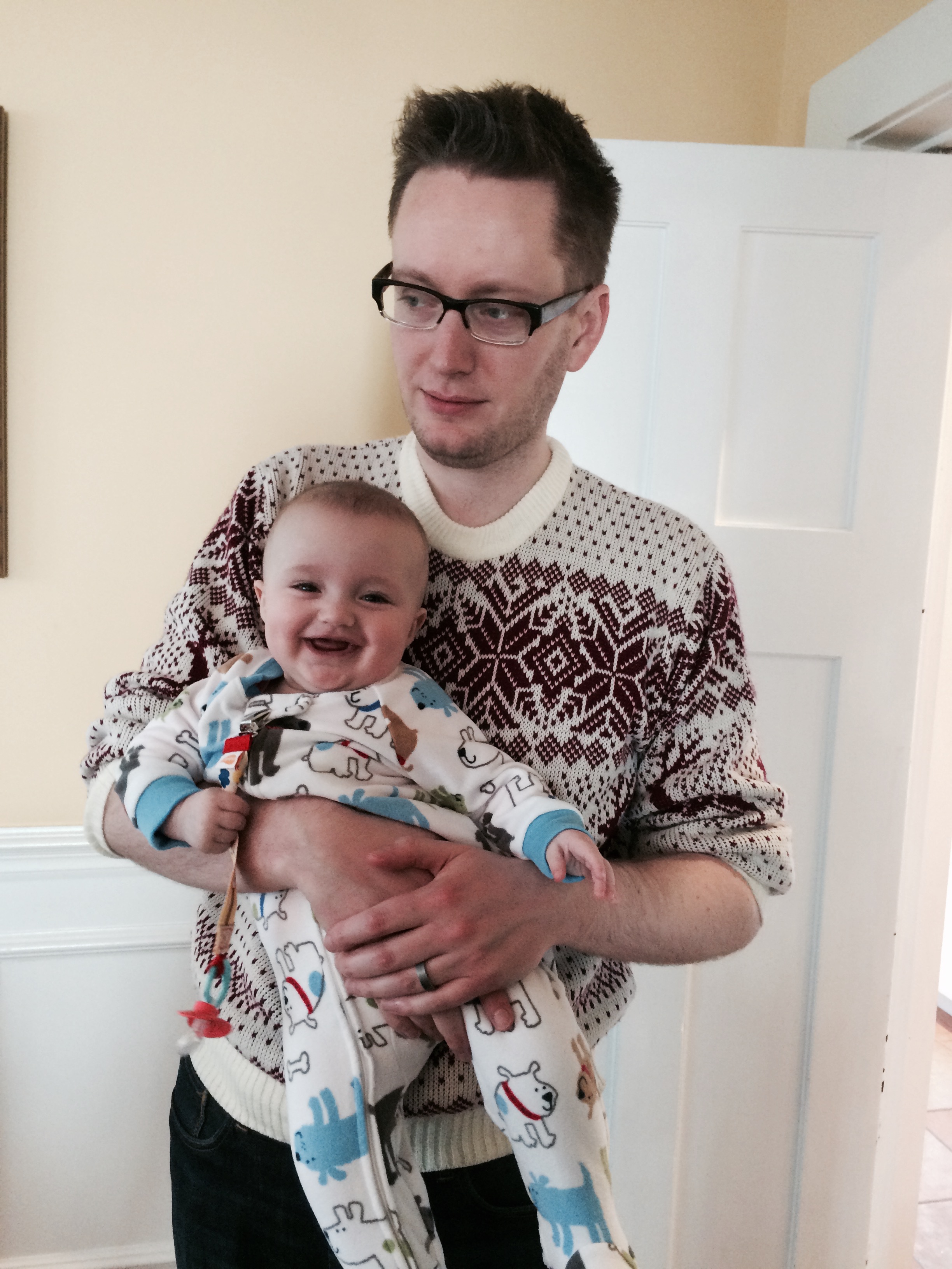 With uncle Matt