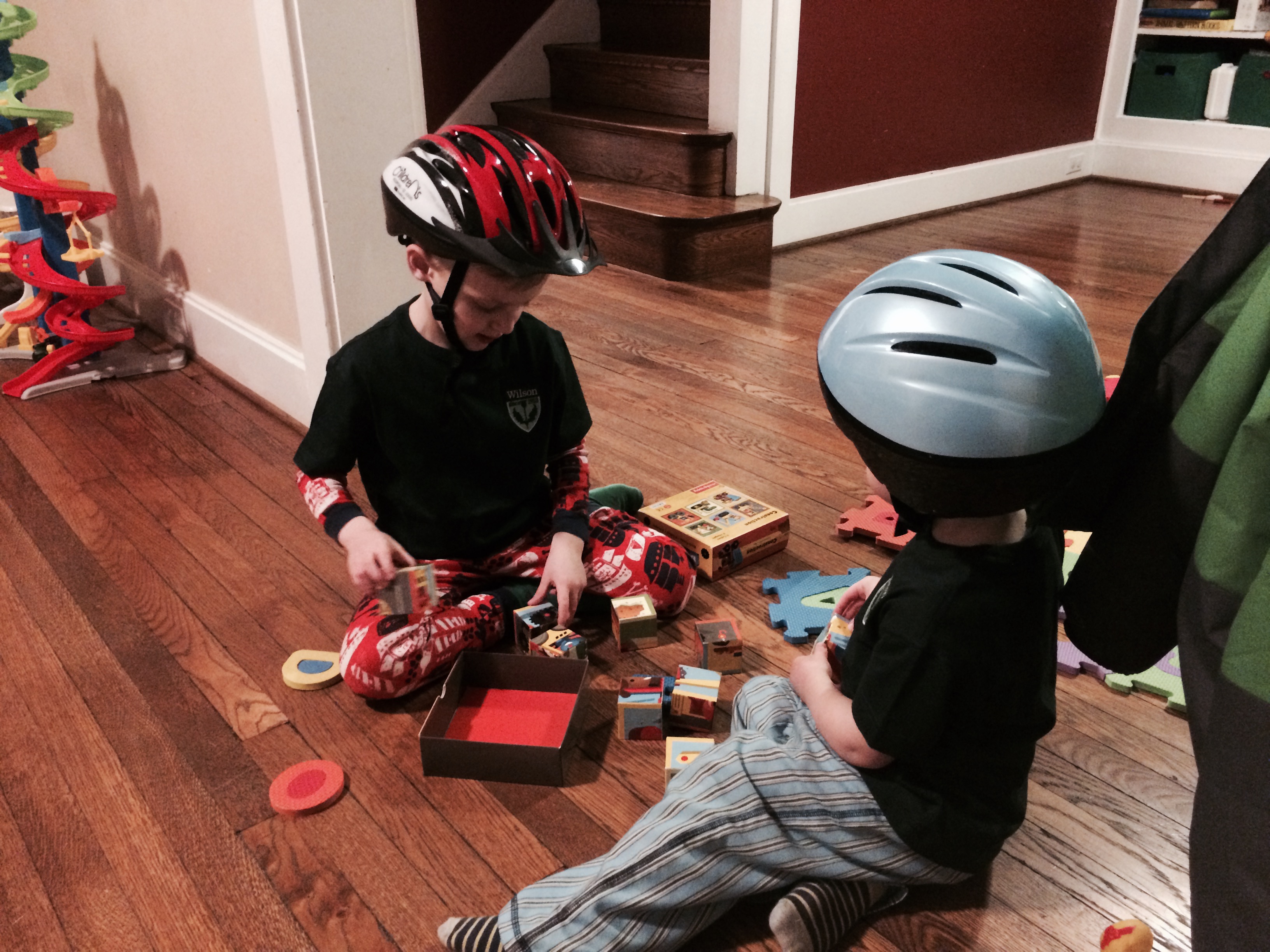 Safety first while doing puzzles